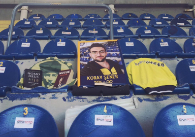 Koray Şener'e veda töreni