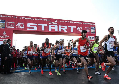 Vodafone 40. İstanbul Maratonu başladı