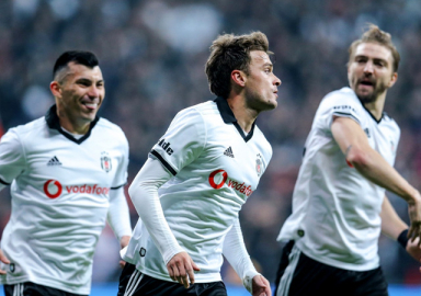 Dev derbi Beşiktaş'ın! Aslan'a Kartal pençesi 1-0