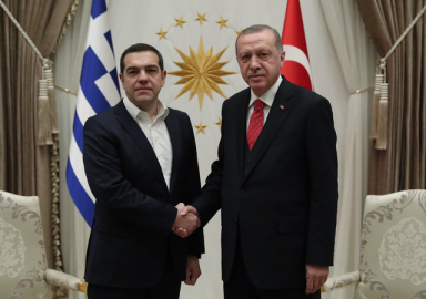 Aleksis Çipras Beştepe'de! Erdoğan ağırladı