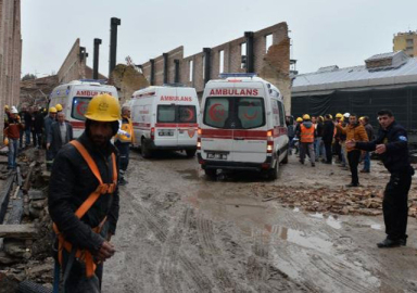 Yeni Arkeoloji Müzesi inşaatında göçük!