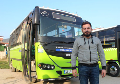 Kocaeli'nde bir halk otobüsündeki tacizciye linç girişimi