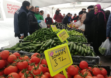10 günde 2 bin ton sebze satıldı! İBB açıkladı