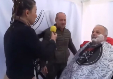 CHP'li Belediye Başkan adayından tanzim berber!