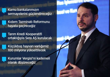 Albayrak ekonomideki reformları açıkladı!