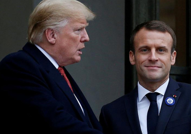 Macron: İran savaşını önlemek için Trump'la görüşeceğim