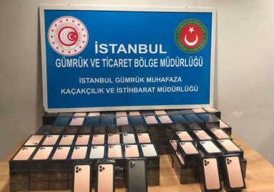 Havalimanında 179 adet iPhone ele geçirildi