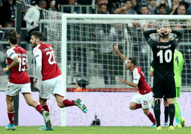 Beşiktaş Braga'ya da yenildi