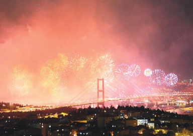 İstanbul'da 29 Ekim kutlamaları iki gün sürecek