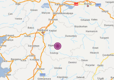 Balıkesir'de 12 dakika arayla 2 deprem