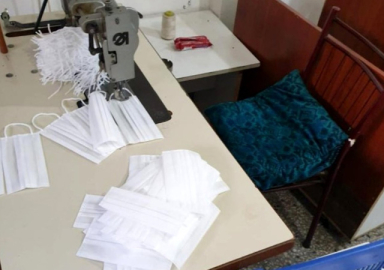 İstanbul'da kaçak üretilen 73 bin 100 tıbbi maskeye el konuldu