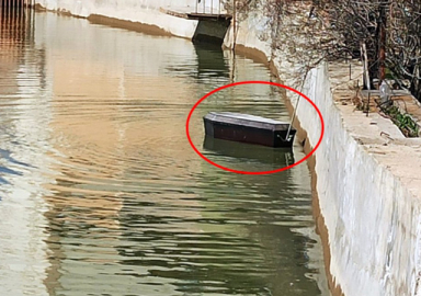 Çoruh Nehri'nde yüzen tabutlar şaşkına çevirdi