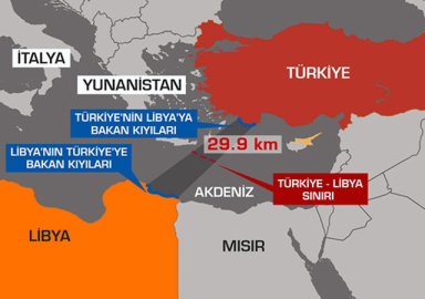 Yunanistan'a Doğu Akdeniz'de büyük şok: Türkiye-Libya anlaşmasını tescil etti
