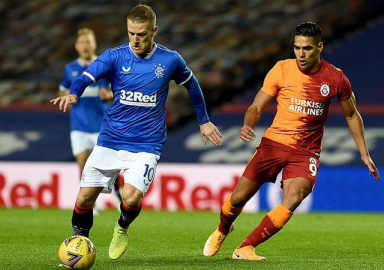 Rangers'a 2-1 yenilen Galatasaray Avrupa'ya veda etti