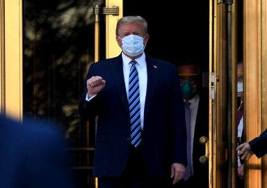 ABD Başkanı Donald Trump taburcu oldu