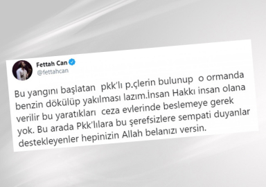 Şarkıcı Fettah Can'dan PKK'ya sert tepki