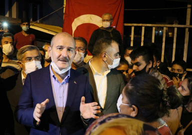 Soylu'dan gazeteci Terkoğlu'na: Kötü yola düşmüşsün, Allah kurtarsın