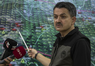 Pakdemirli: Hatay'da yanan alanların tamamı yeniden ağaçlandırılacak