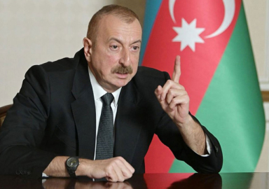 Aliyev: Fuzuli şehri Ermeni işgalinden kurtarıldı