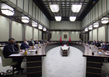 Cumhurbaşkanlığı Kabinesi toplandı