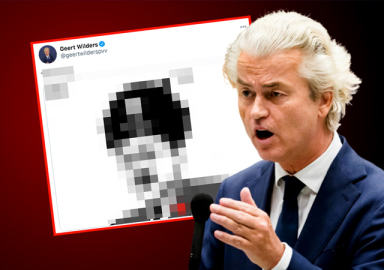 Skandal Erdoğan paylaşımı! Türk ve Müslüman düşmanı Geert Wilders'a tepki yağıyor
