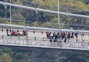 Formula 1 araçları boğazda şov yaptı!