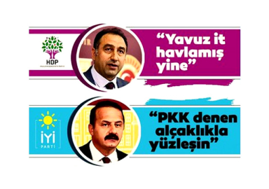 İttifak ortakları birbirine düştü! HDP'li vekil İYİ Parti'li vekile 'it' dedi