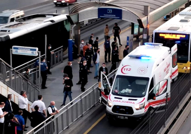 Metrobüste rehine krizi: Gözaltına alındı