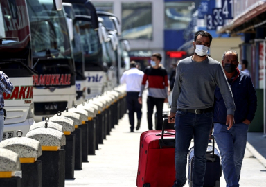 Şehirler arası seyahat yasağı kalktı