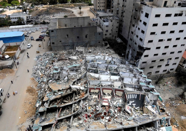 Google haritalar gizlemişti! İsrail'in Gazze'deki yıkımı havadan görüntülendi