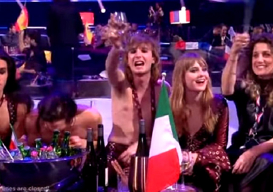 Eurovision'da uyuşturucu skandalı! Kameraya yakalandı