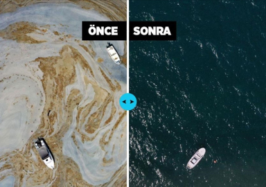 Marmara'nın güneyinde müsilaj yoğunluğu azaldı