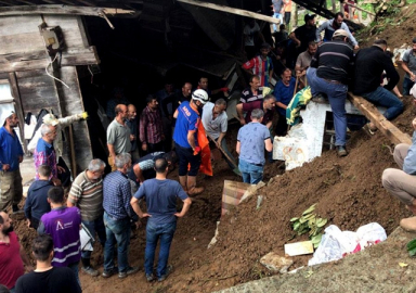 Erdoğan açıkladı: Rize'de selin vurduğu yerler Afet Bölgesi ilan edilecek