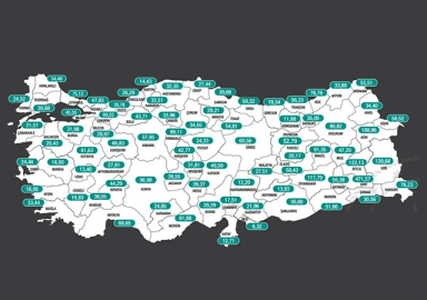 İllere göre haftalık vaka haritası açıklandı