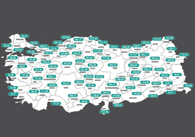 İllere göre haftalık vaka haritası açıklandı