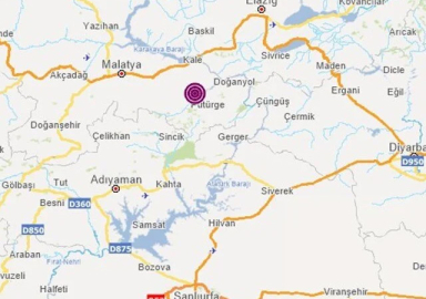 Malatya'da 4,7 büyüklüğünde deprem