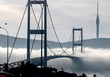 İstanbul'da yoğun sis! Görüş mesafesi azaldı