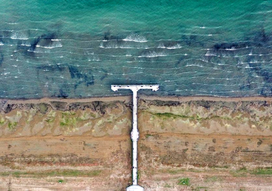 İznik Gölü'nde kuraklık: Su çekilmesi 50 metreyi aştı