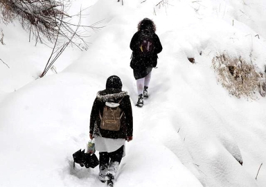 Birçok ilde kar yağışı nedeniyle eğitime ara verildi