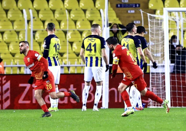 Fenerbahçe son dakika golüyle kupadan elendi