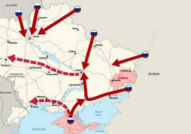 Rusya Ukrayna'yı böyle işgal edecek! Plan belli oldu...