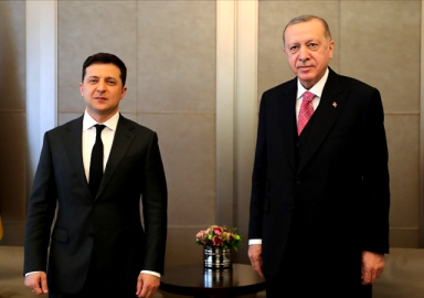 Erdoğan Zelenskiy ile görüştü! 'Türkiye'ye minnettarız'