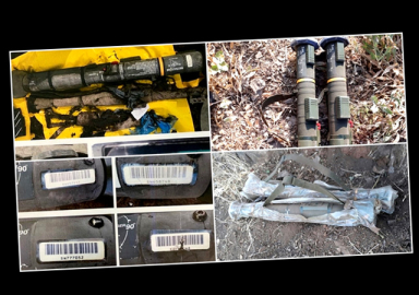 İsveç'ten PKK'ya silah desteği! Tek tek fotoğraflandı