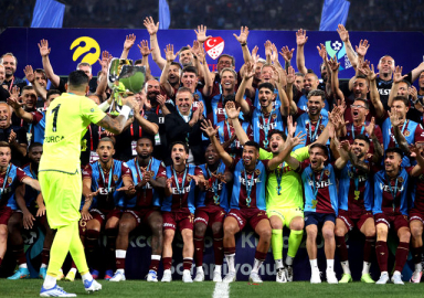 Trabzonspor, Süper Kupa'nın sahibi oldu