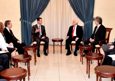 Doğu Perinçek Şam'a Esad'la görüşmeye gidiyor