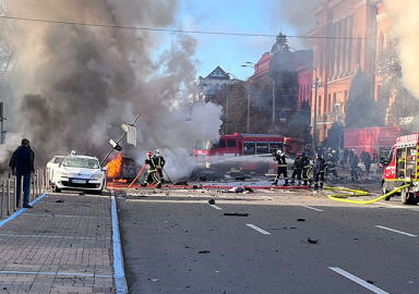 Rusya Kiev'i vurdu: 8 kişi öldü, 24 kişi yaralandı