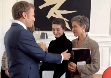 İran'dan rejim muhalifleriyle görüşen Macron'a tepki