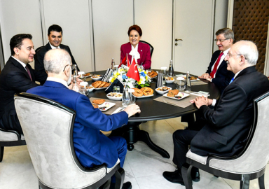 6'lı masa toplantısı sonrası açıklama: Cumhurbaşkanı adayını nasıl belirleyeceğimizi konuştuk