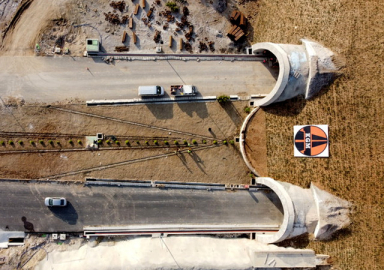 Ege ve Akdeniz’i birbirine bağlayan Honaz Tüneli açılıyor