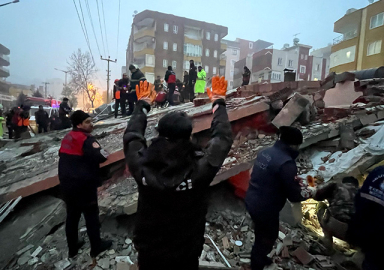Facianın boyutu gün ağarınca ortaya çıktı! Kahramanmaraş'ın Pazarcık ilçesi havadan böyle görüntülendi...
